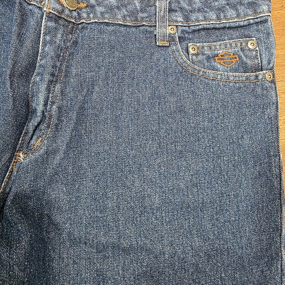 Harley-Davidson Women's Classic Denim Jeans - Size 14 Petite - Picture 13 of 13